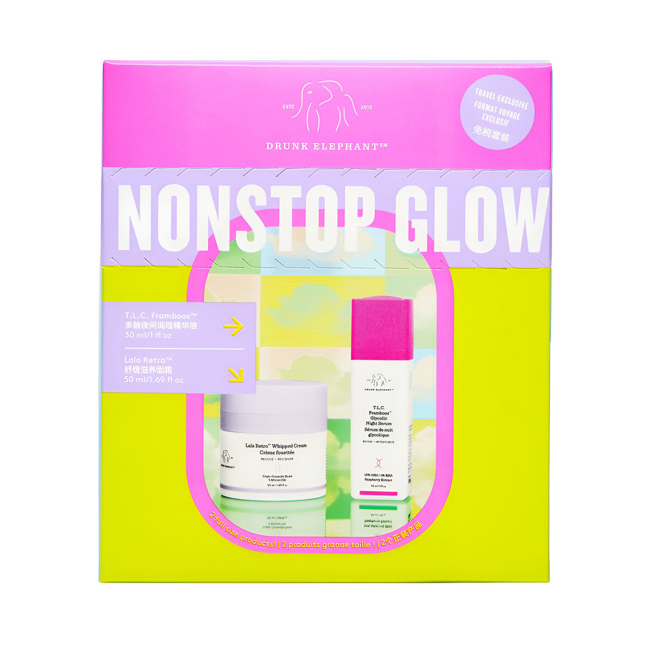 Drunk Elephant Non Stop Glow Kit