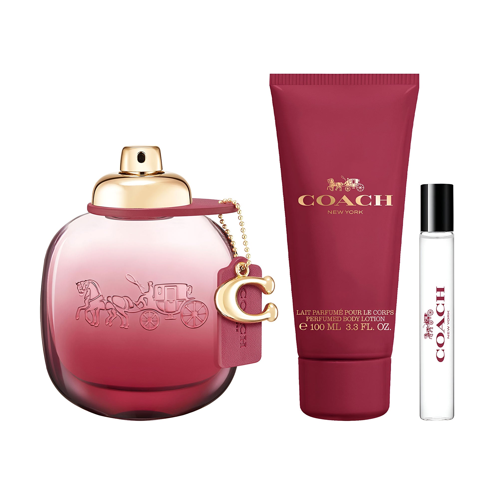 Coach Wild Rose EDP 3 Piece Gift Set By Coach (Women's)