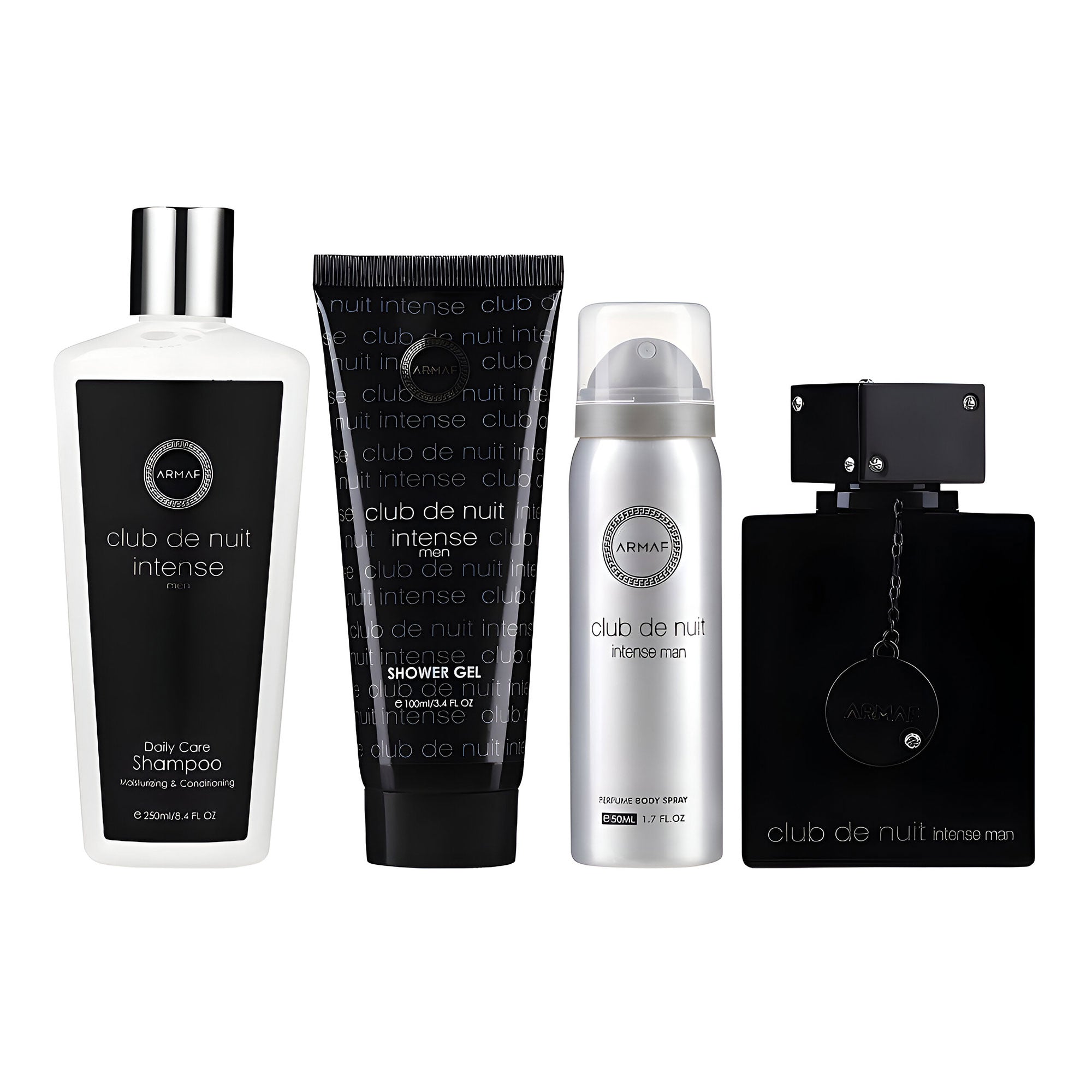 Club De Nuit Intense EDT 4 Piece Set By Armaf (Men's)